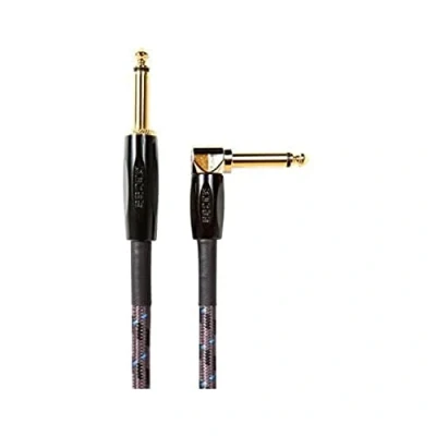 Image of Roland Bic 25A Instrument Cable, Angled/Straight 1/4&quot; Jack, Length: 25Ft/ 7.5M