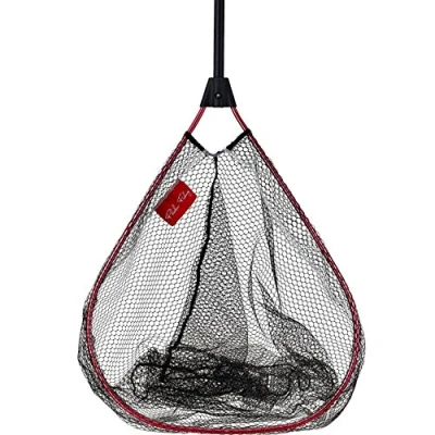 Image of FLADEN Fishing 1.3m MAXXIMUS Wide Mouth / Deep Body All Rounder Coarse Lake Landing Net (130cm x 50cm 60cm) with Folding Handle [32 3270]