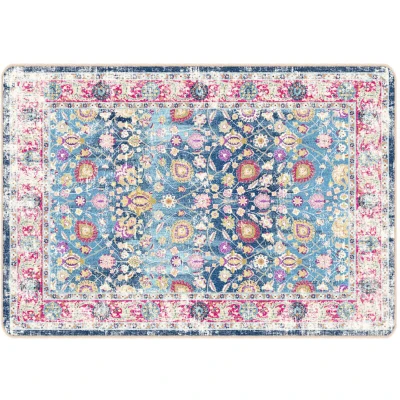Image of vidaXL Rug Washable Multicolour 160x230 cm Anti Slip