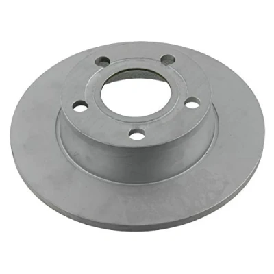 Image of 4B0615601A Brake disc FEBI BILSTEIN 22908 Rear Axle 255mm 10mm 5 Hole 112mm solid Coated AUDI: A6 C5 Avant, Saloon