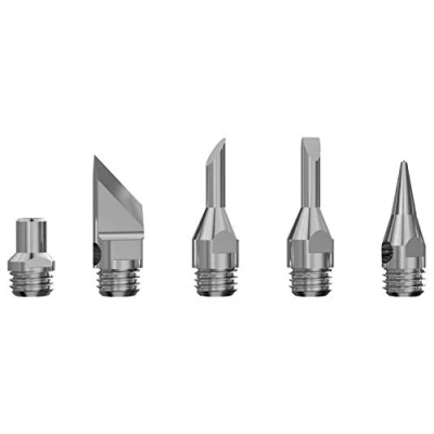 Image of LEXIVON Genuine Butane Torch Soldering Iron Tips 5 Piece Set, Compatible with LX 770 and 771 Models (LX TIP D)