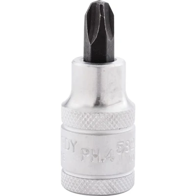 Image of Kennedy No.3X55mm Phillips Screwdriver Socket Bit 1/2&quot; Square Drive