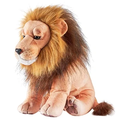 Image of Wild Republic Artist Collection, Lion, Gift for Kids, 15 inches, Plush Toy, Fill is Spun Recycled Water Bottles.
