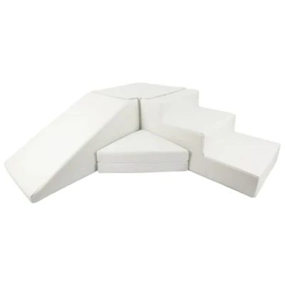 Image of Velinda The bridge climbing set, soft play, oft toys, child,fun,soft play indoor,outdoor (colour: white)