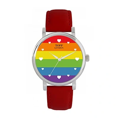 Image of Toff London 38mm Pride Horizon Heart Batons Watch