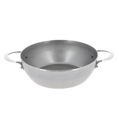 Image of De Buyer Mineral B Element Steel Frying Pan with 2 Handles, steel, stainless 24 cm