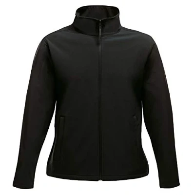 Image of Regatta Professional Womens Ablaze Printable Softshell Jacket, Black(black), 10 EU