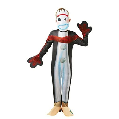 Image of Rubie&#039;s Official Disney Toy Story 4, Forky Costume, Child Size Small Age 3 4 Years