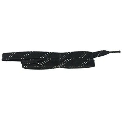 Image of Coepoch Long Size Waxed Hockey Skate Laces For Roller Derby Ice Skates Curling Boots (two Black, 120)