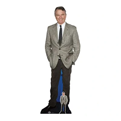 Image of Star Cutouts CS981 Sam Neill Lifesize Cardboard Cutout With Free Mini Standee