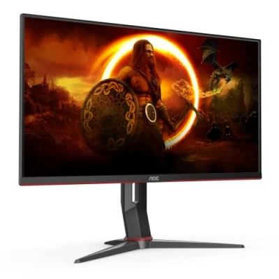 Image of AOC Gaming U28G2XU2 28 INch 4K UHD Monitor, 144Hz, HDMI 2.1, IPS, 1ms GTG, HDR400, FreeSync Premium, Height Adjust (3840 x 2160 @ 370 cd/m², 2.1 / DP 1.4 USB 3.2)