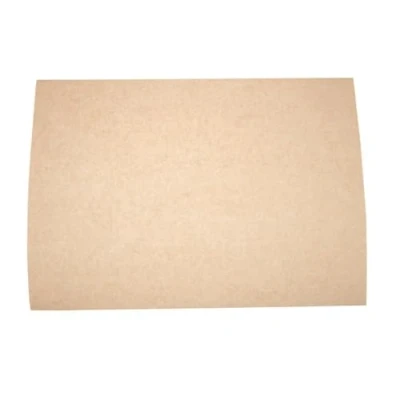 Image of Vegware Unbleached Greaseproof Paper Sheets 380 x 275mm (Pack of 500)