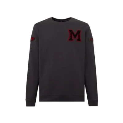 Image of AC Milan Men&#039;s M College Collection Felpa Girocollo Uomo Sweatshirt, Grey, XX Large