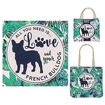 Image of Doggy Style Eco Shopper Shopping Bag/Shopper Bag/Reusable Bag/Tote Bag (French Bulldog)