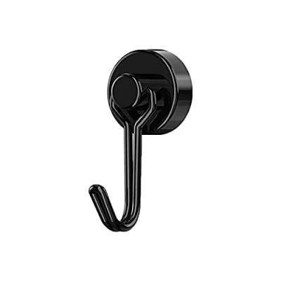 Image of Saterkali Magnetic Hook Kitchen 8Kg Pull Refrigerator Hanging Strong Bearing Capacity for Office Black