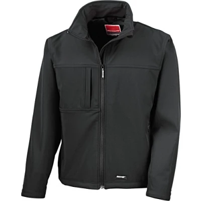Image of Result R121A Classic Soft Shell Jacket Black, 3X Large