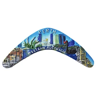 Image of Perth Australia 3D Refrigerator Magnet Travel Sticker Souvenirs Home &amp; Kitchen Decoration Fridge from China