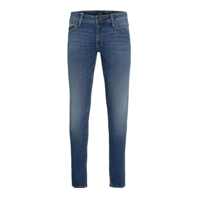 Image of Jack &amp; Jones Jjiliam Jjoriginal Jeans Skinny Fit, Men&#039;s, Size: 31x32, Blue denim