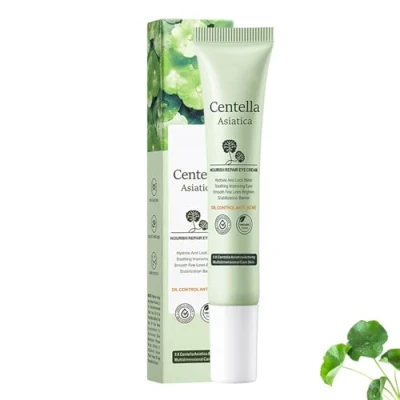 Image of Nourishing Eye Cream with Centella Asiatica Extract Moisturizing Firming Repairing Anti Wrinkle for Dark Circles and Puffy Eyes 20g