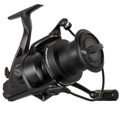 Image of PENN Affinity II Longcast Custom Carbon, Fishing Reel, Spinning Reels, Sea Fishing, Carp, Unisex, Black, 7000