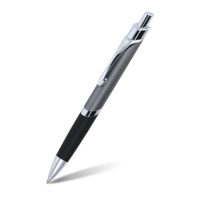 Image of Online ballpoint pen Sporty, noble biro, retractable ball made of aluminum, replaceable refill, black writing color, colour gun 32064/3D