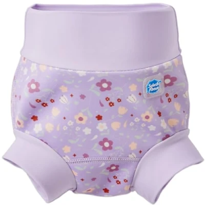 Image of Splash About Baby Happy Toddler Swim Nappy, Lilac Spring, 6 12 Months