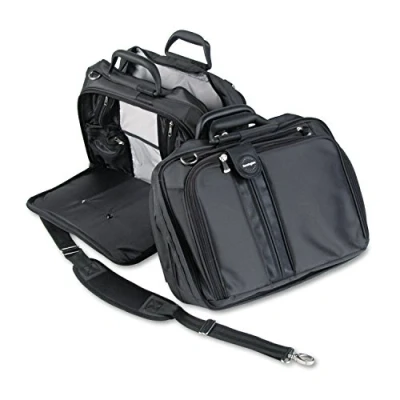 Image of Kensington 62220 Contour Topload Laptop Bag 15.6&quot; Ergonomic Notebook Carrying Case with SnugFit Protection System, Black