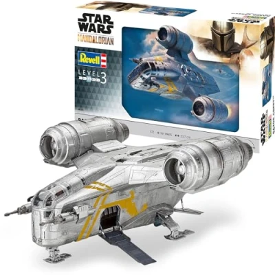 Image of Revell 06781 Star Wars: The Mandalorian Razor Crest™ (Din Djarin) 1:72 Scale Unbuilt/Unpainted Plastic Model Kit