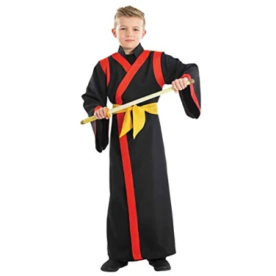Image of Fun Shack Samurai Costume Kids, Ninja Costumes for Boys, Japanese Kids X Large
