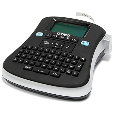 Image of DYMO LabelManager 210D Label Maker Desktop Printer Portable with QWERTY Keyboard Large Display &amp; One Touch Smart Keys For Home Office