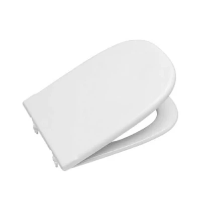 Image of Roca Old Design Dama Replacement WC Toilet Seat with Standard Bar Hinge A801327004