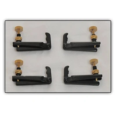Image of 4 Soundman® Fine Tuners for 4/4 Viola (Colour: Black) pcs