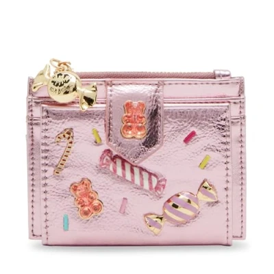 Image of Betsey Johnson Candy Bifold Wallet, Pink, One Size