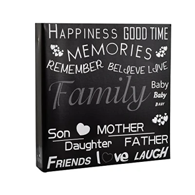 Image of ARPAN 10 x 15cm Large Photo Album for 500 Photo&#039;s Black