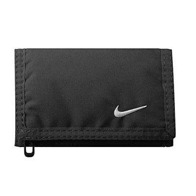 Image of Nike Men Tri Fold Wallet Black/White, One Size