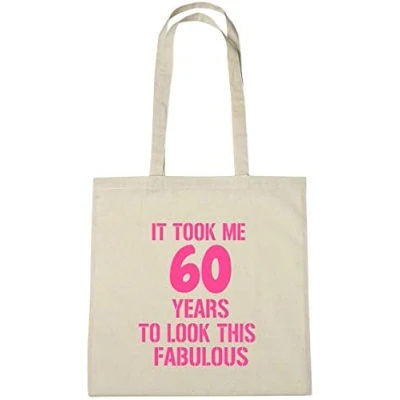 Image of Lolmugs It Took Me 60 Years Fabulous Tote Bag
