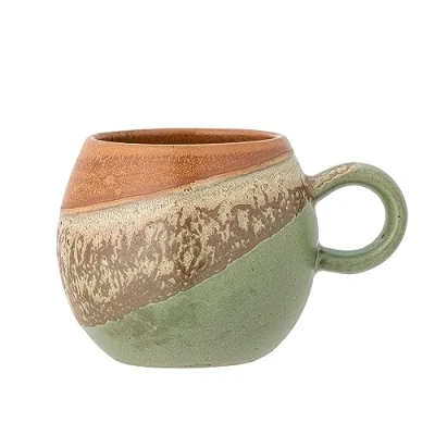 Image of Bloomngville Paula 82058578 Mug Stoneware 8 x 9 cm 265 ml Green