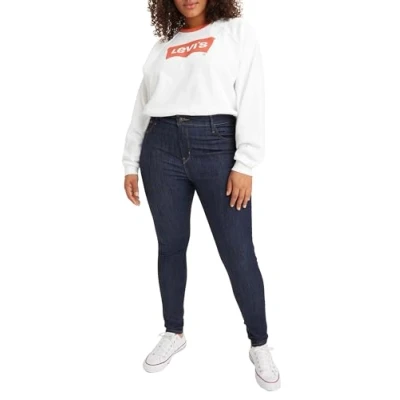 Image of Levi&#039;s Women&#039;s Plus Size 720 High Rise Super Skinny Jeans, Deep Serenity, 26 M