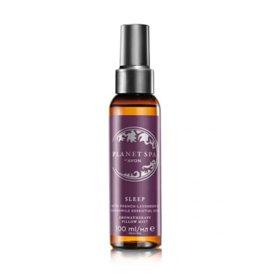 Image of Avon Planet Spa Sleep Ritual Pillow Mist 100ml Relaxing Aroma Infused With French Lavender To Help a Good Night’s Cruelty Free