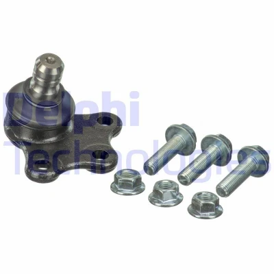 Image of 364078 Ball joint DELPHI TC3664 81mm 73mm 86mm CITROËN: DS3 Hatchback, C3 III, PEUGEOT: 208 I Hatchback