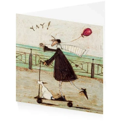 Image of ArtPress Sam Toft Yay Art Greeting Card