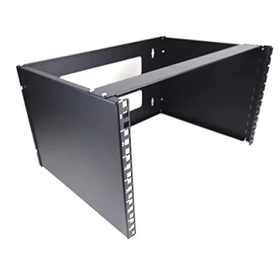 Image of kenable Wall Mounted Patch Panel Bracket 6U for 19 inch Rack Open Frame Cabinet FlatPack