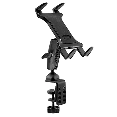 Image of ARKON Tablet Clamp Mount for Tripods Carts Tables Desks iPad Air 2 4 3 Pro Retail Black