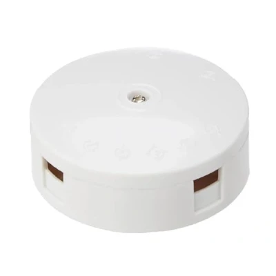 Image of Mr. Gadget&#039;s Solutions 30 Amp 3 Terminal Junction Box Electrical Wiring Cable Connector White Plastic