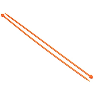Image of Pony Single Ended Pearl Knitting Pins, Multi Colour, 30 cm x 3.75 mm