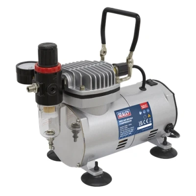 Image of Sealey Mini Air Brush Compressor