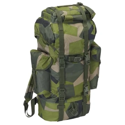 Image of Brandit Military Rucksack, Women&#039;s, Size: One Size, Swedisch camo