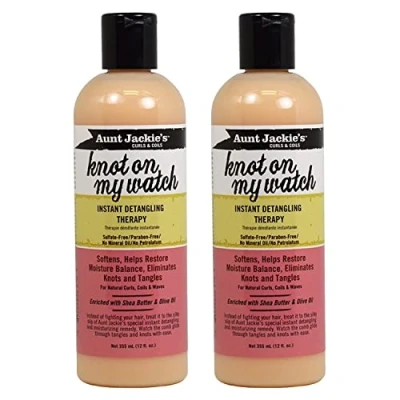 Image of Aunt Jackies Knot On My Watch Detangling Therapy 12oz (354ml) (2 Pack)