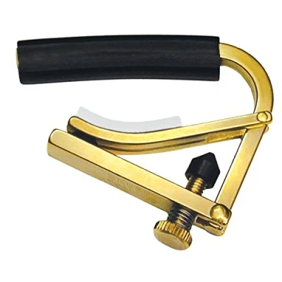 Image of Shubb C1B Original Capo for Steel String, Brass