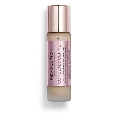 Image of Revolution Beauty London, Conceal and Define, Foundation, F9, 23ml